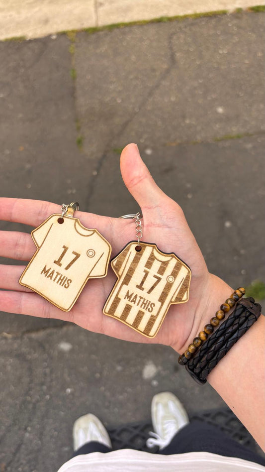 Porte clé maillot de foot